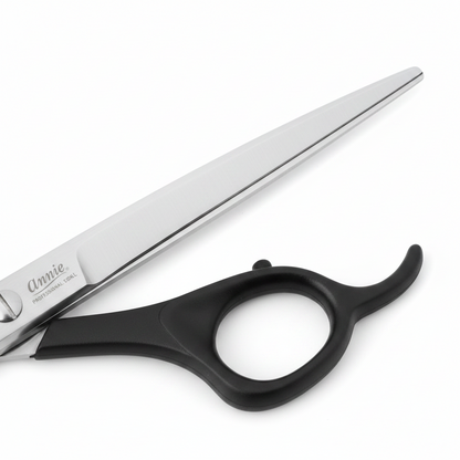 Annie Stainless Steel Hair Shears 7 Inch, 1 Count, Black