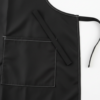 Annie Stylist Apron Waist-Tie String, 1 Count, Black