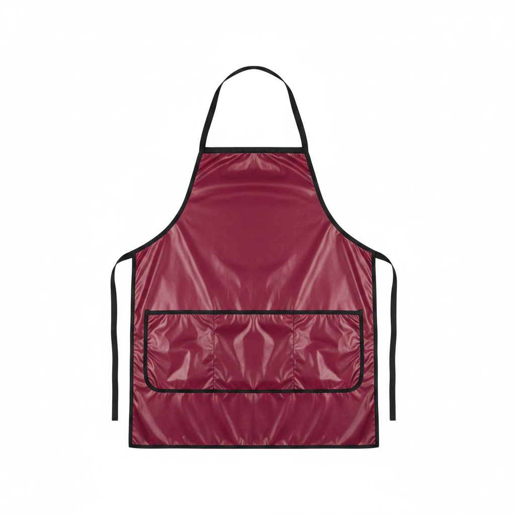 Annie Stylist Apron Waist-Tie String, 1 Count, Burgundy