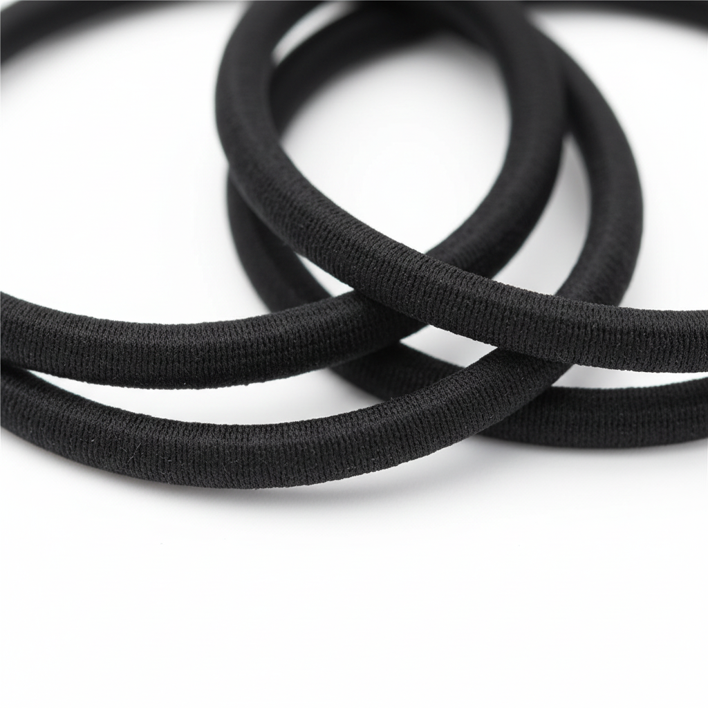 Annie Tangle Free Ponytailers 3 1/2 Inch, 30 Count, Black