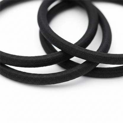 Annie Tangle Free Ponytailers 3 1/2 Inch, 30 Count, Black