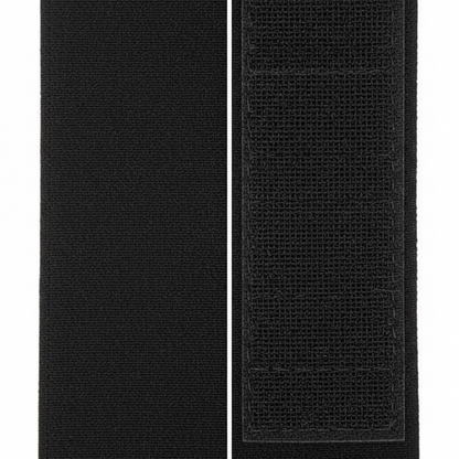 Annie Velcro Wig Band 4.5cm, 1 Count, Black