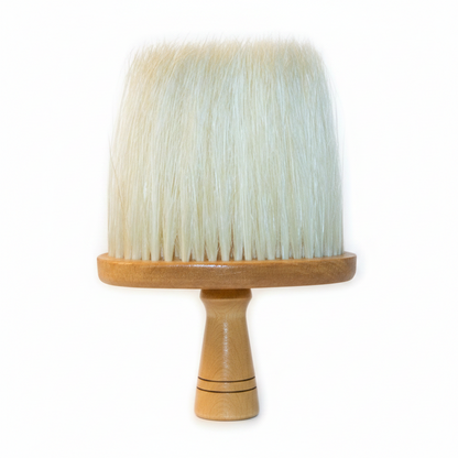 Cepillo Annie con mango de madera para quitar cabellos, 1 unidad, Marrón claro