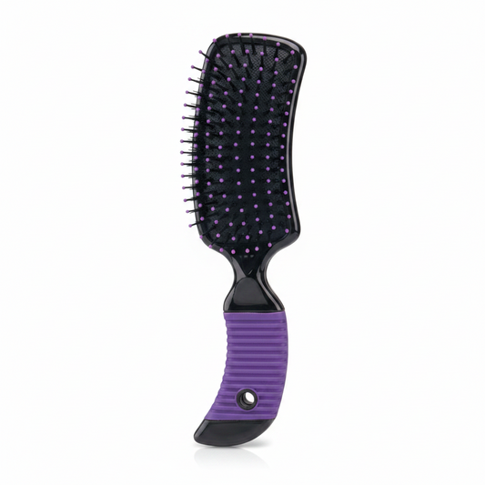 Annie Banana Brush Large, 1 Count, Purple