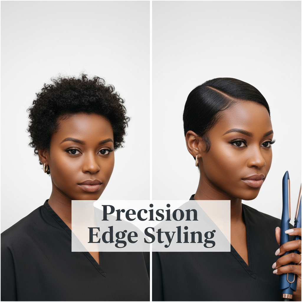 Hot & Hotter Nano Titanium Digital Pencil Flat Iron 3/10 Inch, 1 Count, Blue