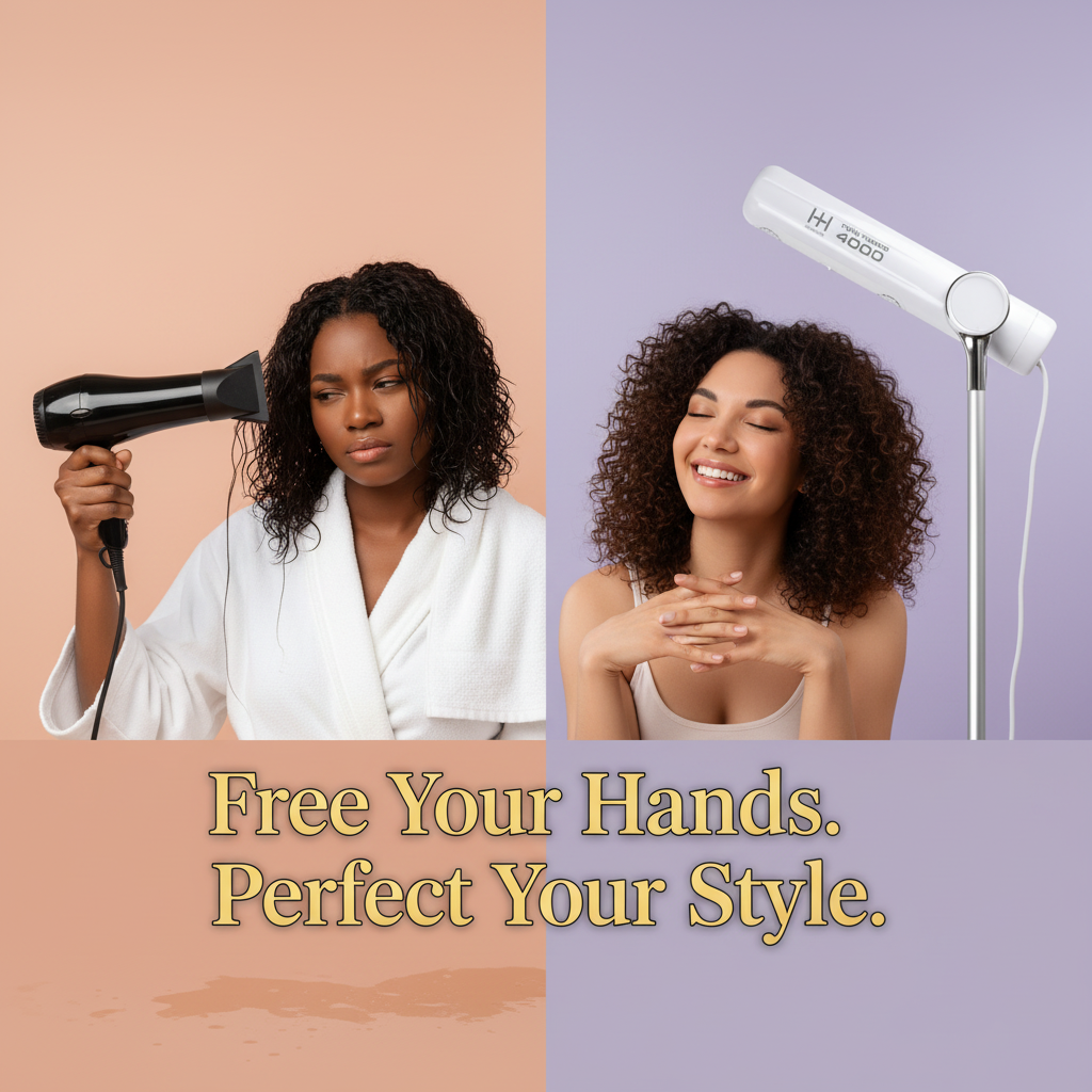 Hot & Hotter Twin Turbo 4000 Hands-Free Stand Dryer | Relax & Dry Hot & Hotter Twin Turbo 4000 Hands-Free Stand Dryer | Relax & Dry