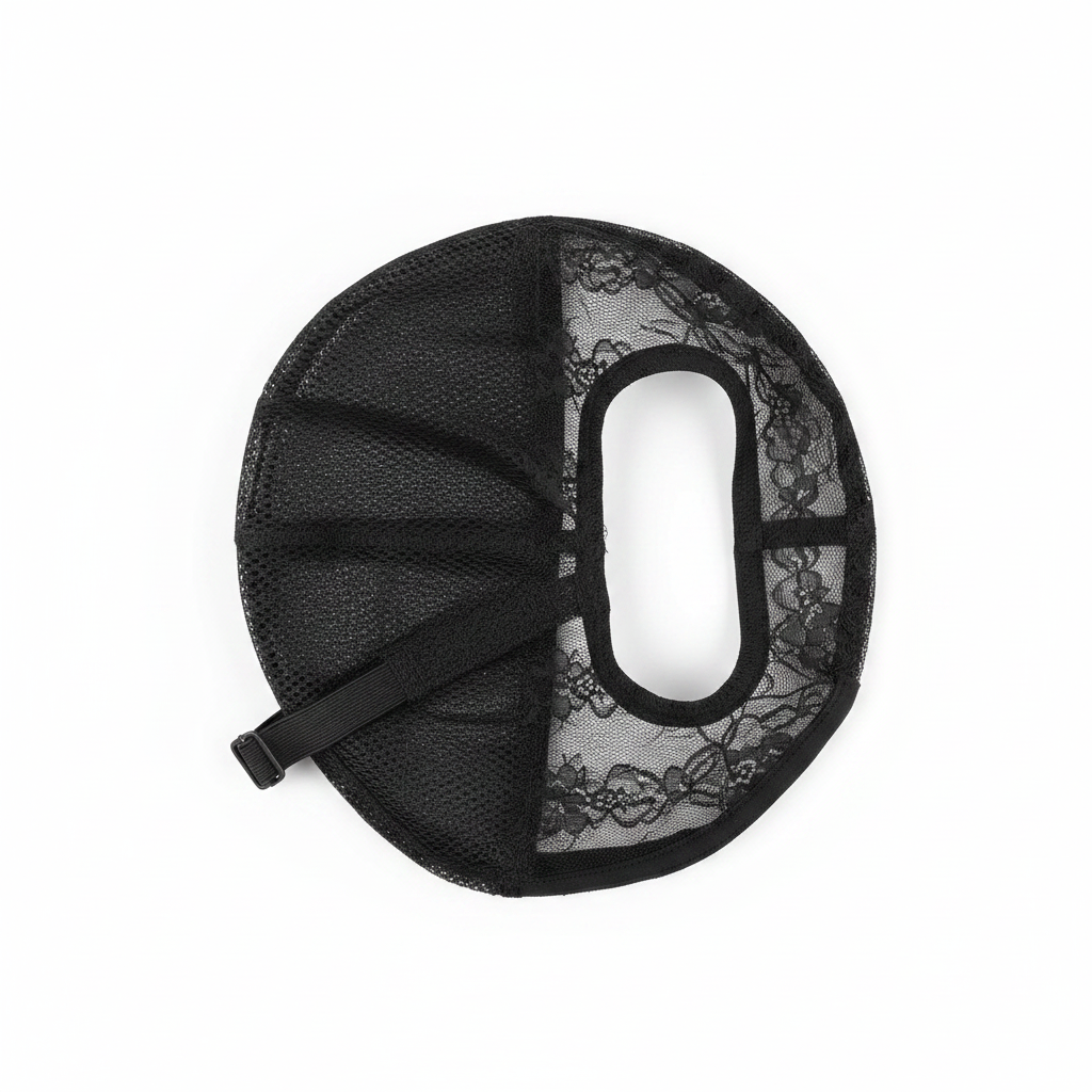 Gorro de tejido Ms. Remi Right U-part, 1 unidad, negro
