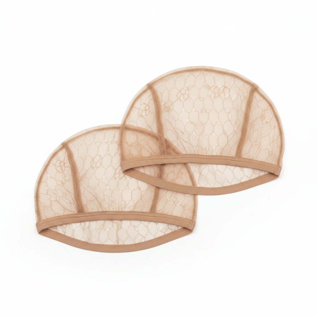 Ms. Remi HD Invisible Melting Wig Cap, 2 Count, Light Brown