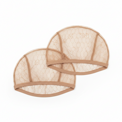 Ms. Remi HD Invisible Melting Wig Cap, 2 Count, Light Brown