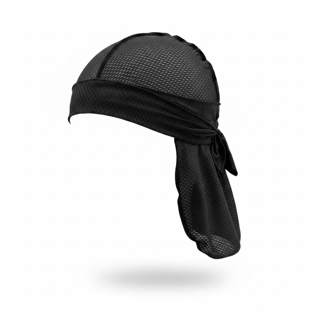 Mr. Durag Cool Mesh Durag, 1 Count, Black