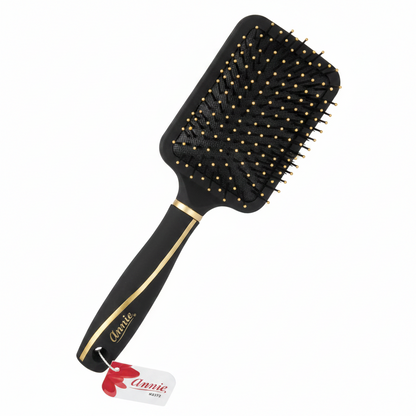 Annie Jumbo Rectangle Paddle Cushion Brush, 1 Count, Black
