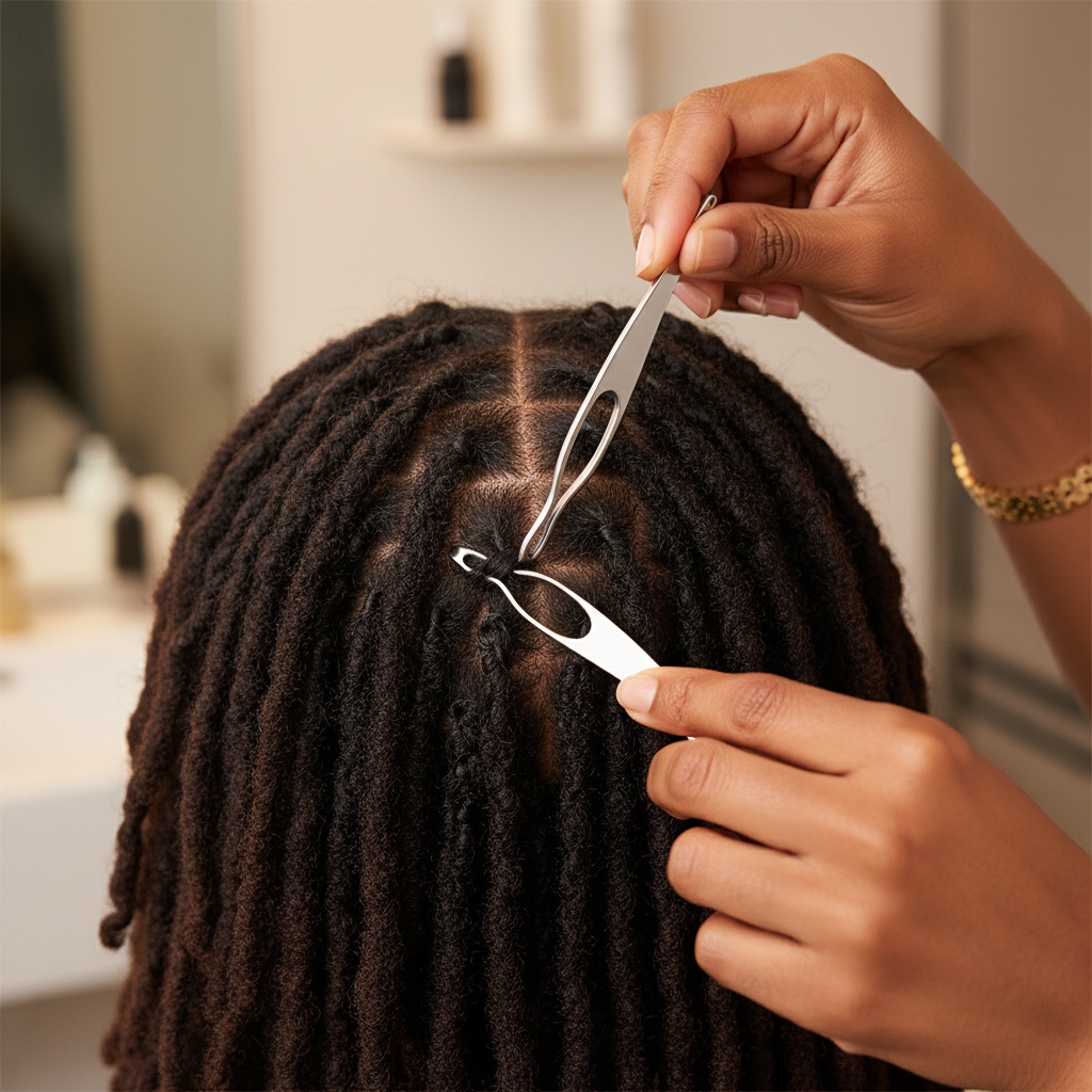 Anne！ Annie Dreadlock Crochet Interlocking Tool Set 3pc | Locs Essential