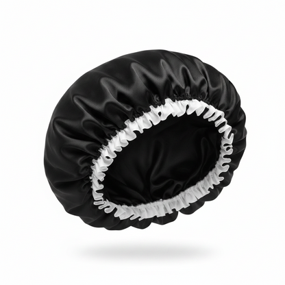 Ms. Remi Satin Bonnet Large, 1 Count, Black
