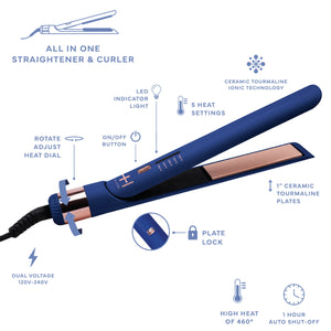 Hair straightener multi sales styler