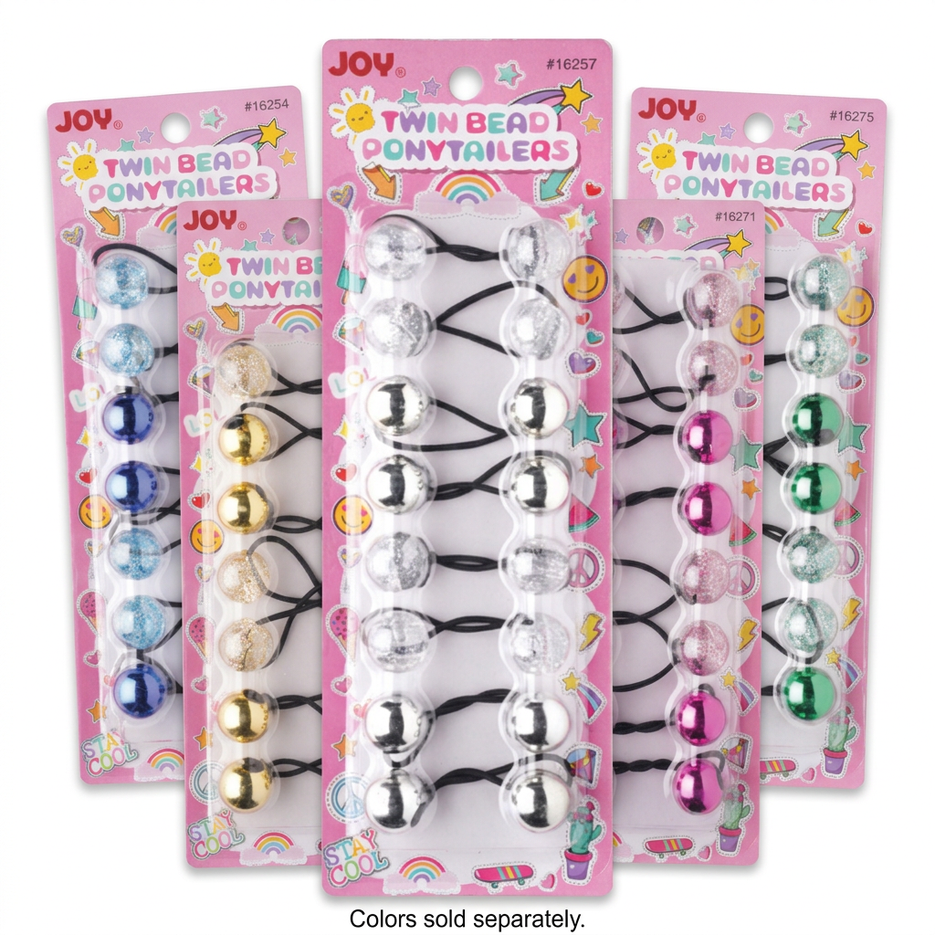 Joy metallic and glitter ponytailers main-image preview