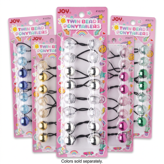Joy metallic and glitter ponytailers main-image preview