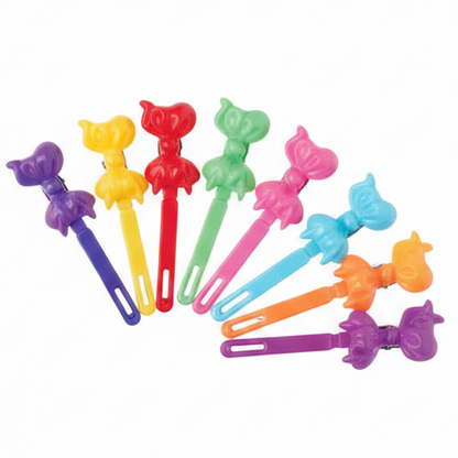 Pasadores de pelo Joy Ribbon, 10 unidades, colores surtidos