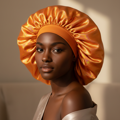 Ms. Remi Luminous Bonnet Super Jumbo, 1 Count, Orange