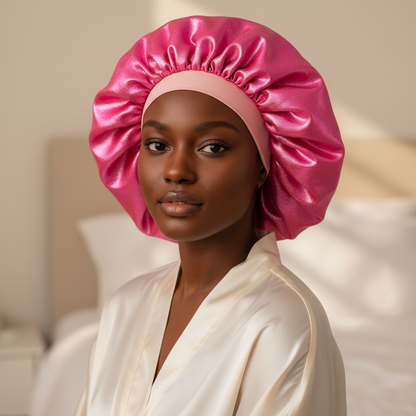Ms. Remi Luminous Bonnet Super Jumbo, 1 Count, Pink
