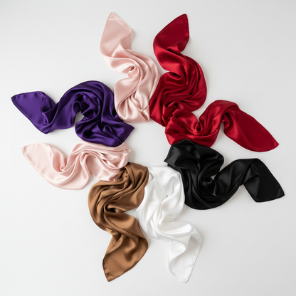 Ms. Remi Satin Scarf XL, 1 Count, Assorted Colors