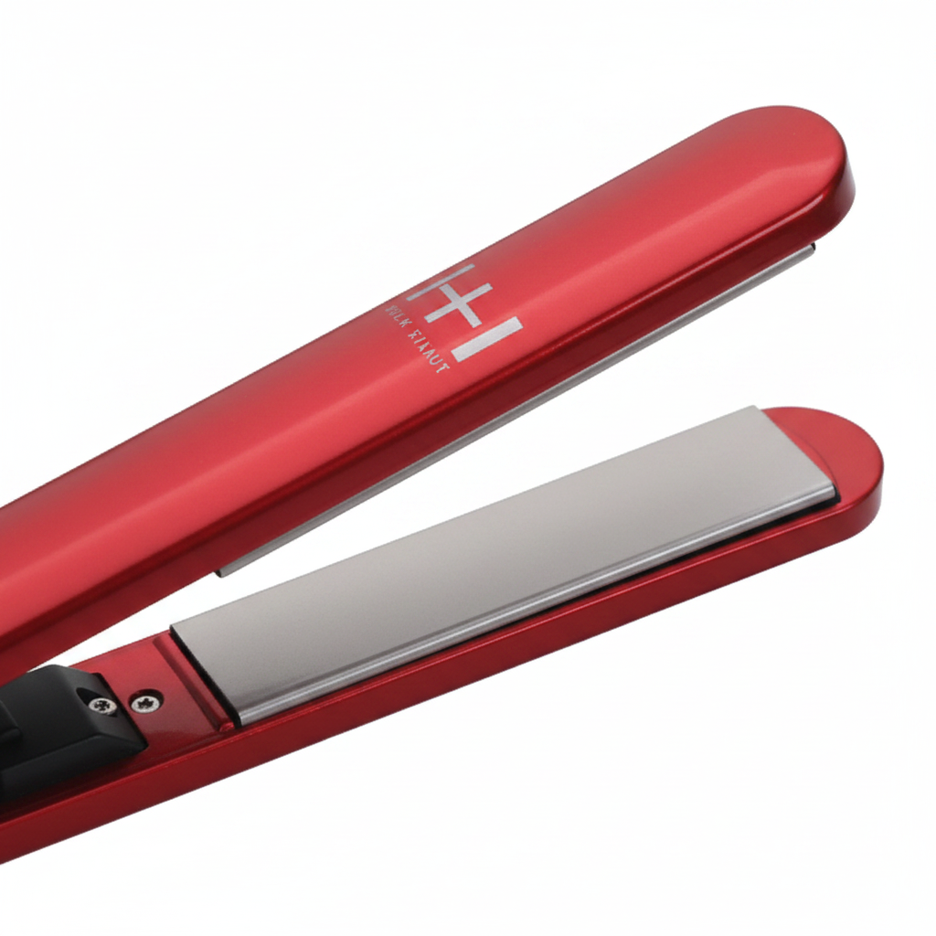Hot & Hotter Extra Long Titanium Flat Iron 1in | Salon-Smooth