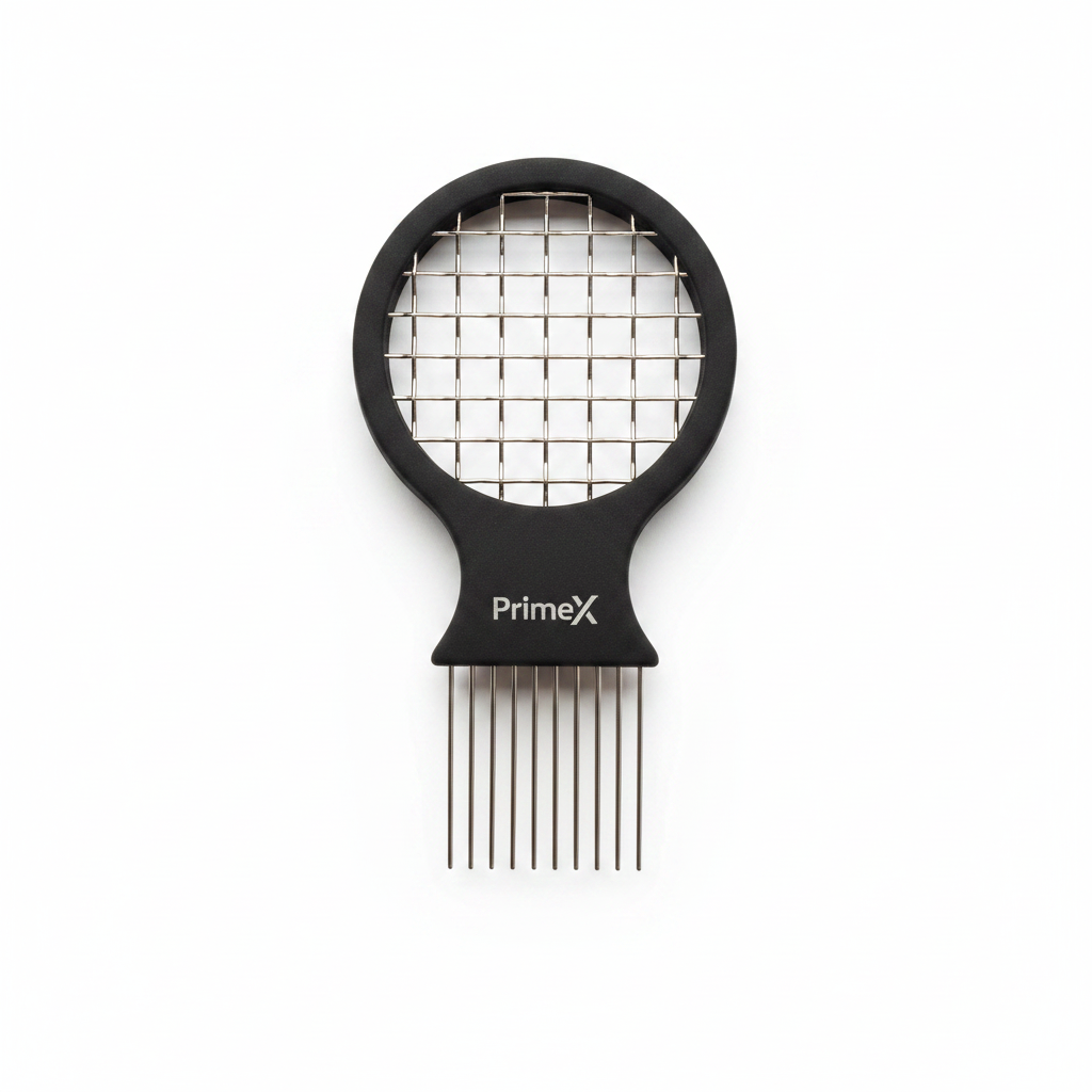 PrimeX Twist & Pik Comb, 1 Count, Black