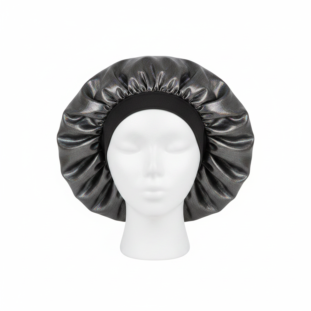 Ms. Remi Luminous Bonnet Super Jumbo, 1 Count, Black
