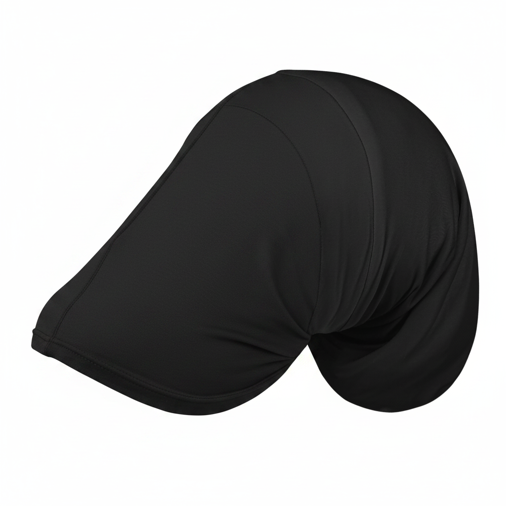 Mr. Durag Jumbo Stocking Cap XL Black | Long Hair Braids & Locs