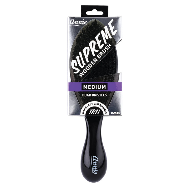 Annie Supreme Wave Brush Medium Boar Bristles Brushes Annie   
