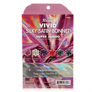 
                  
                    갤러리 뷰어에 이미지 로드, Ms. Remi Silky Satin Vivid Bonnet X-Jumbo Platinum, Assorted Bonnets Ms. Remi   
                  
                