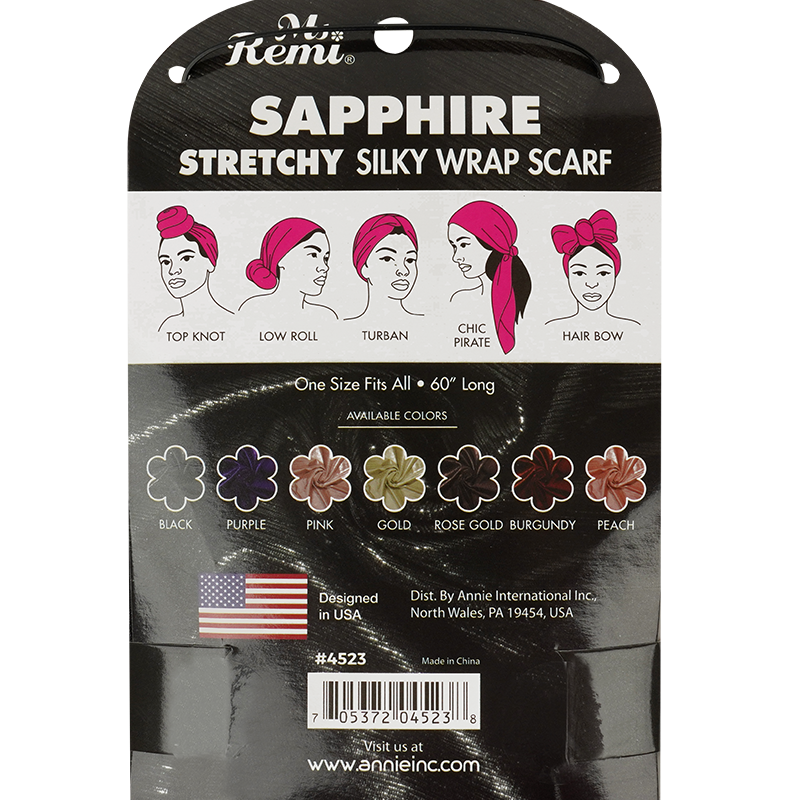 
                  
                    Load image into Gallery viewer, Ms. Remi Sapphire Wrap Scarf 60&amp;quot; Long Assorted Colors Scarves Ms. Remi   
                  
                