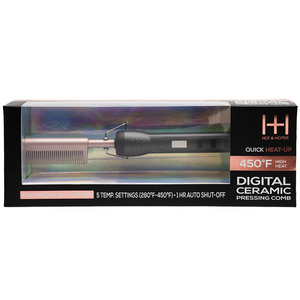
                  
                    Load image into Gallery viewer, Hot &amp;amp; Hotter Digital Ceramic Pressing Hot Comb Straightening Comb Hot &amp;amp; Hotter   
                  
                