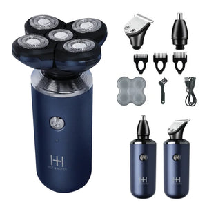 
                  
                    Load image into Gallery viewer, Hot &amp;amp; Hotter 4 in 1 Head Shaver &amp;amp; Grooming Kit
                  
                