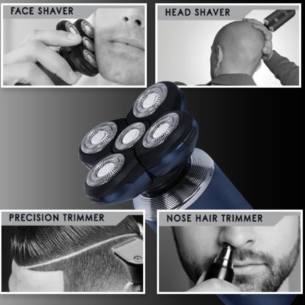 
                  
                    Load image into Gallery viewer, Hot &amp;amp; Hotter 4 in 1 Head Shaver &amp;amp; Grooming Kit Hair Clipper Hot &amp;amp; Hotter   
                  
                