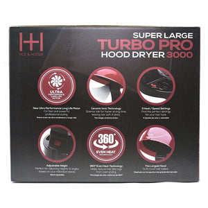 
                  
                    Load image into Gallery viewer, Hot &amp;amp; Hotter Super Large Turbo Pro Hood Dryer 3000
                  
                