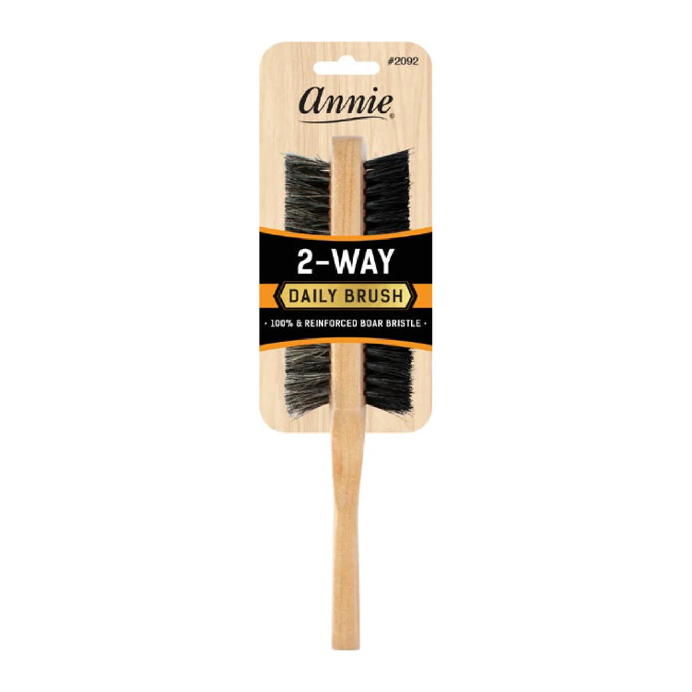 Annie Two Way Wooden Brush 5 Row Soft and Hard Brushes Annie   
