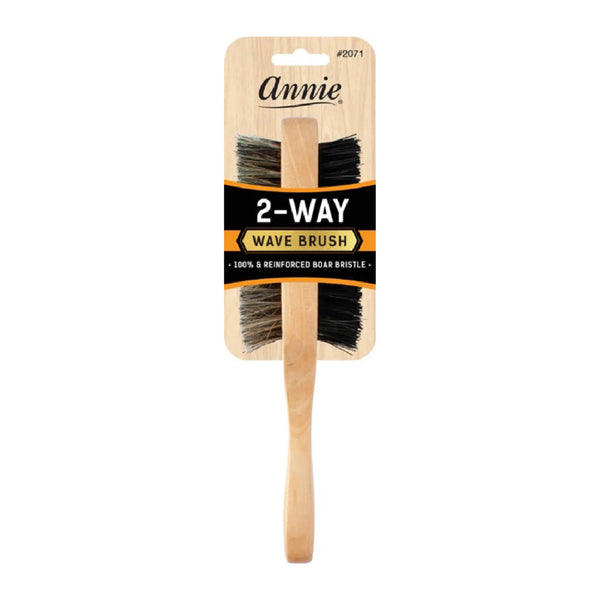 Annie International:Annie Two Way Wave Boar Bristle Brush Soft and Hard