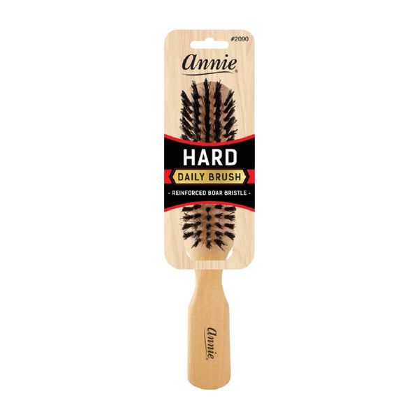 Annie International:Annie Hard Wooden Brush Boar Bristle 5 Row