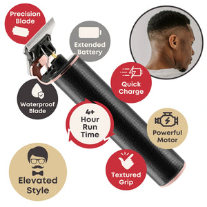 
                  
                    Load image into Gallery viewer, Hot &amp;amp; Hotter Cordless Lithium-Iron Hair Trimmer
                  
                