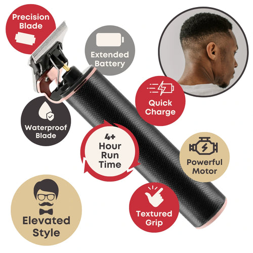 Hot & Hotter Cordless Lithium-Iron Hair Trimmer