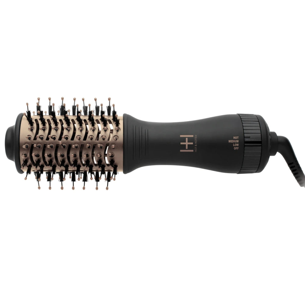 
                  
                    Load image into Gallery viewer, Hot &amp;amp; Hotter Mini One Step Hair Styler Dryer Heat Brush Hot &amp;amp; Hotter   
                  
                
