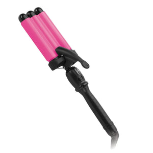 
                  
                    Load image into Gallery viewer, Hot &amp;amp; Hotter 3 Barrel Waver Curling Iron 1 Inch
                  
                