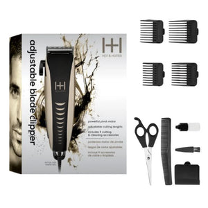 
                  
                    Load image into Gallery viewer, Hot &amp;amp; Hotter Adjustable Blade Clipper with Attachments Hair Clipper Hot &amp;amp; Hotter   
                  
                