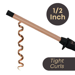 
                  
                    Load image into Gallery viewer, Hot &amp;amp; Hotter Ceramic Hot Rod Styler Wand 1/2 inch Curling Iron Hot &amp;amp; Hotter   
                  
                