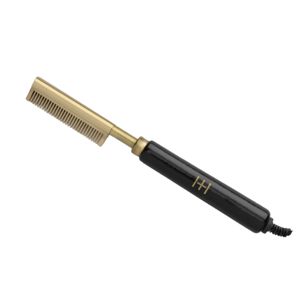Hot Hotter Electric Straightening Hot Comb Medium Teeth Small,
