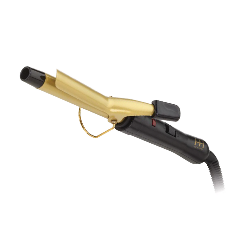 Hot & Hotter Gold Ceramic Electric Curling Iron 5/8 inch Curling Iron Hot & Hotter   