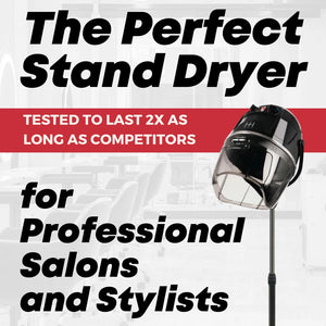 
                  
                    Load image into Gallery viewer, Hot &amp;amp; Hotter Turbo 3000 Professional Salon Hood Dryer
                  
                