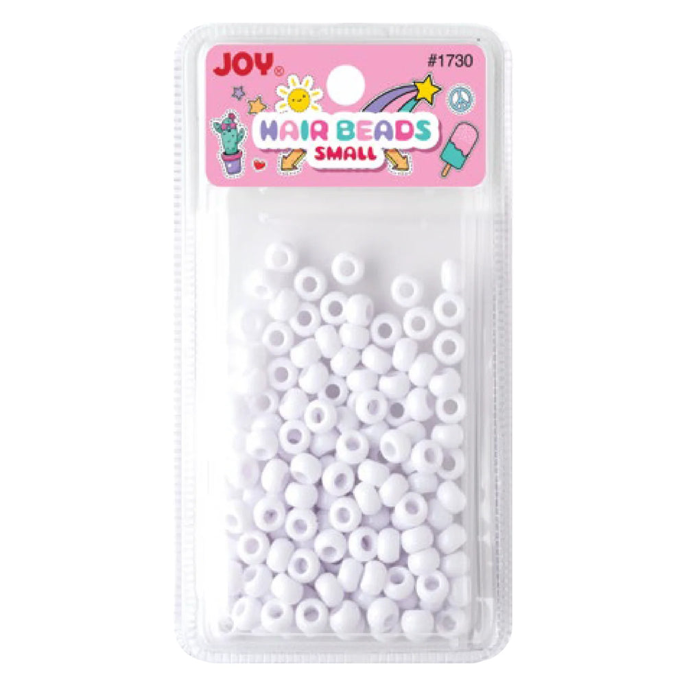 Joy Round Beads Regular Size 200Ct White Beads Joy   