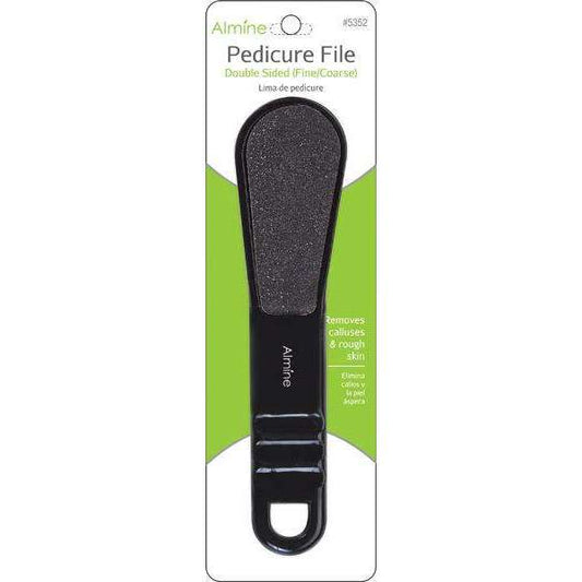 Almine Angled Pedicure File #5352 – Assorted Colors