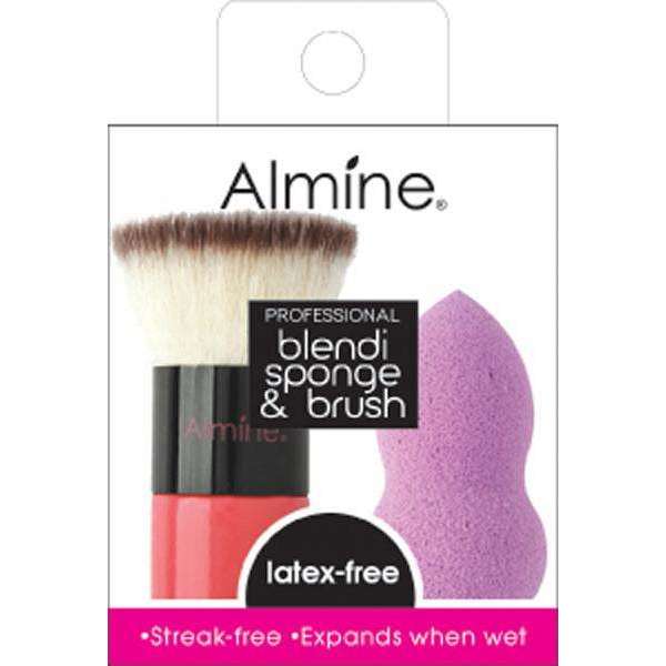 Almine - Almine Complexion Sponge & Brush Combo - Annie International